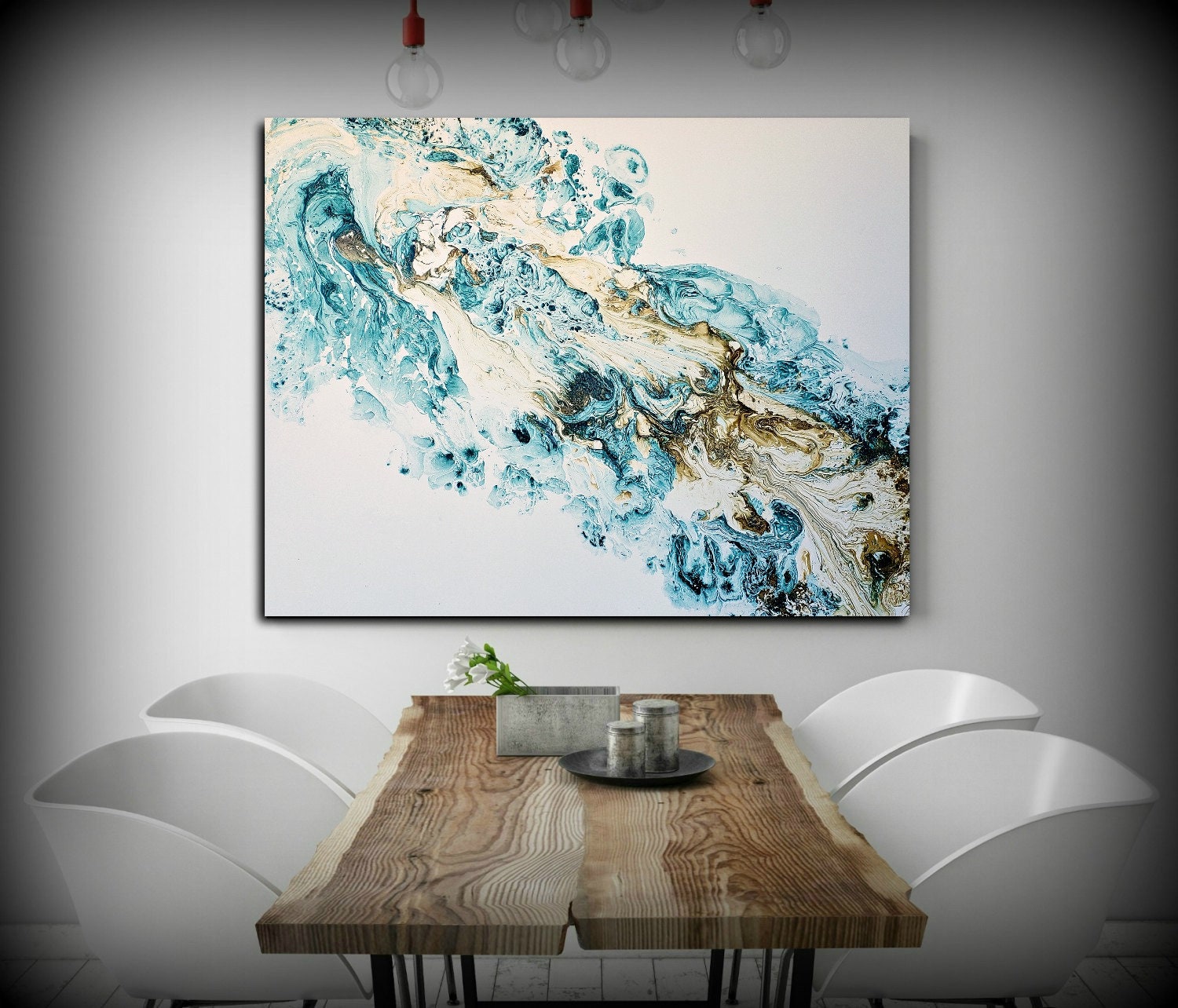 Abstract 58 Original acrylic painting on canvas, Luxury modern painting