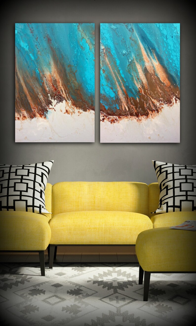 Art Painting Abstract Painting Acrylic Painting XL / Extra Etsy