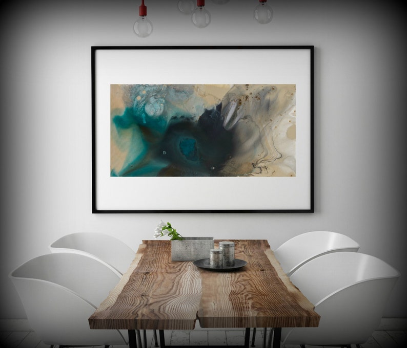 Wall Art Print Large Canvas Abstract Art Abstract Print Large Prints Livingroom Print Office Decor Bedroom Art Gift for Friend LDawningScott image 1