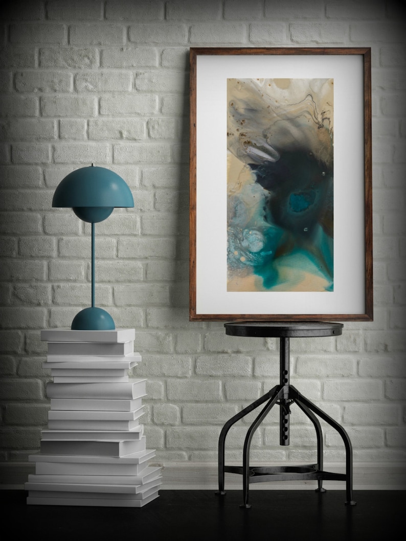 Wall Art Print Large Canvas Abstract Art Abstract Print Large Prints Livingroom Print Office Decor Bedroom Art Gift for Friend LDawningScott image 2