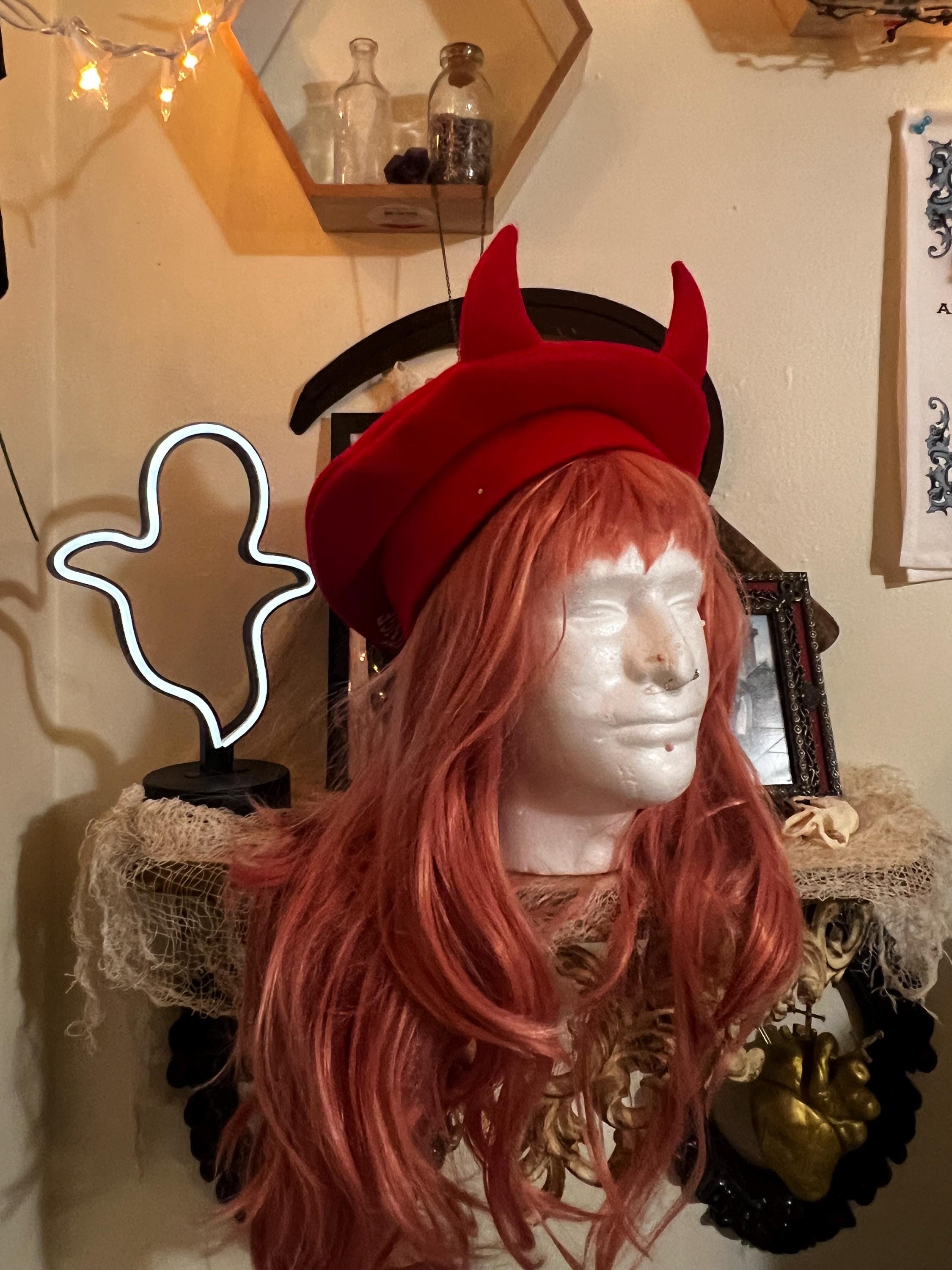 帽子 Archive Kokon To Zai Devil Horns Beret Ravelry: Beret with devil horns for bjd pattern by Svetlana Maxarova