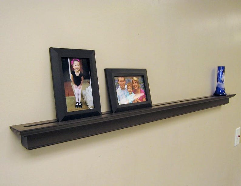 Floating Ledge Shelf Picture Photo Gallery Book Select Options