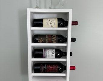 Wine Bottle Rack with Rods