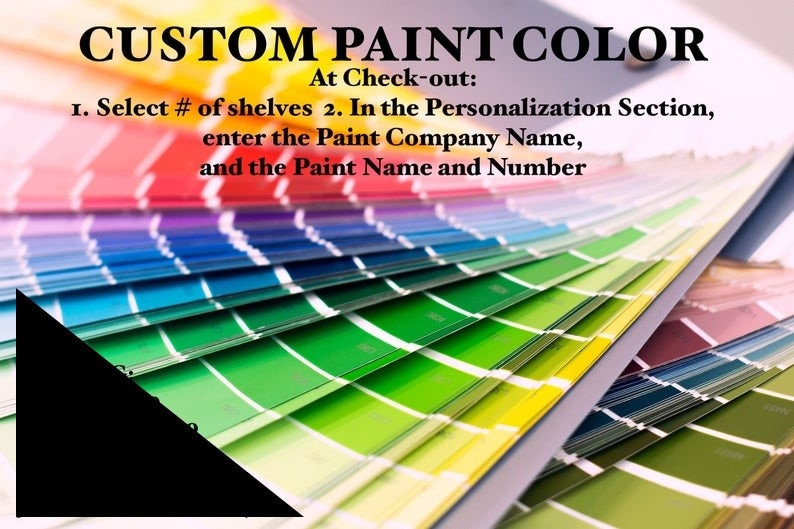 CUSTOM PAINT COLOR Listing We Can Match Any Color You Want Order Your