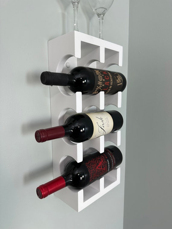 White bottle rack clearance