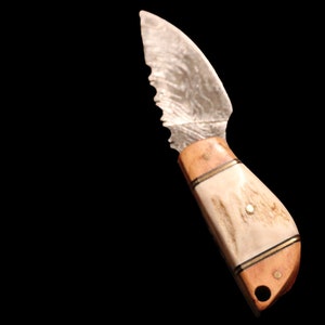 Wild Stag Damascus Steel Mini Skinner Knife