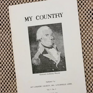 My Country Society Booklet