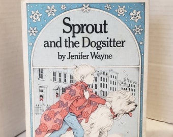 Sprout and the Dogsitter Vintage Kids Book