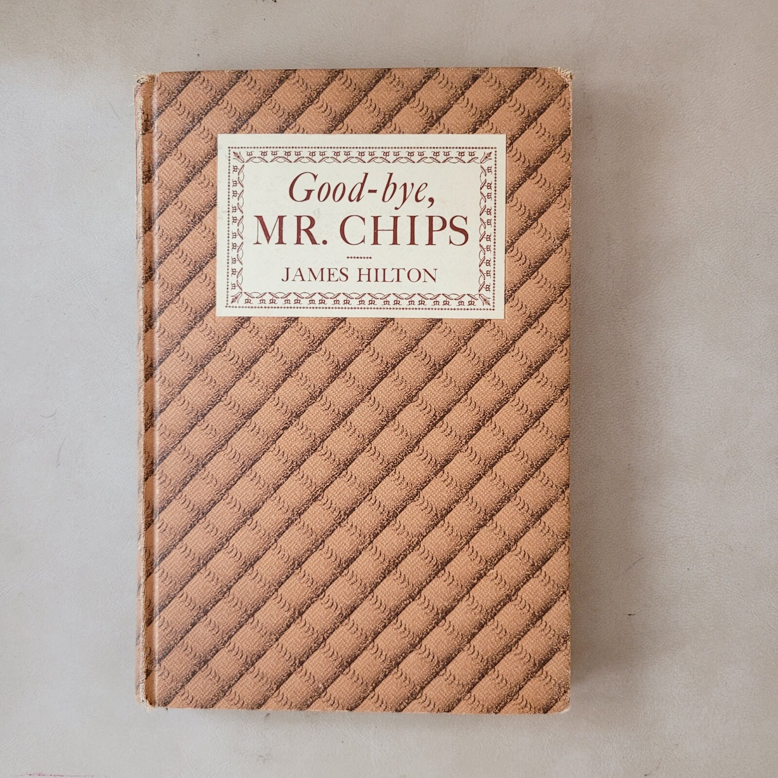 goodbye mr chips novel