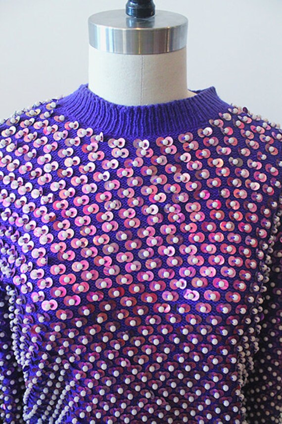 INCREDIBLE Vintage 1970s Chinese All Over Beaded … - image 3