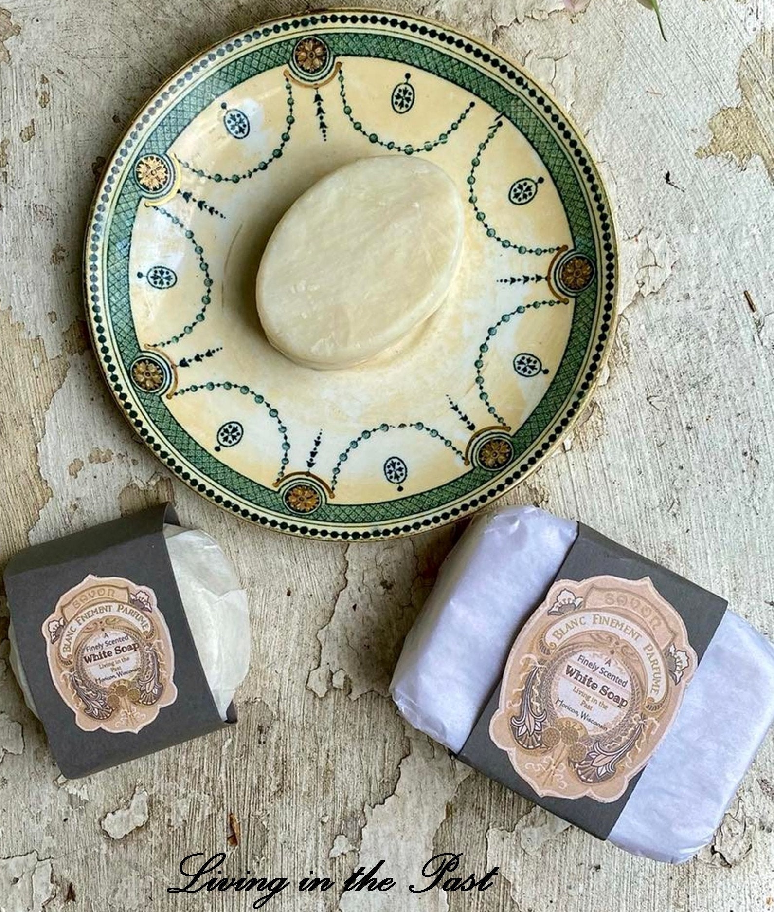 A Finely Scented White Soap-Historical Recipe-Tallow Soap