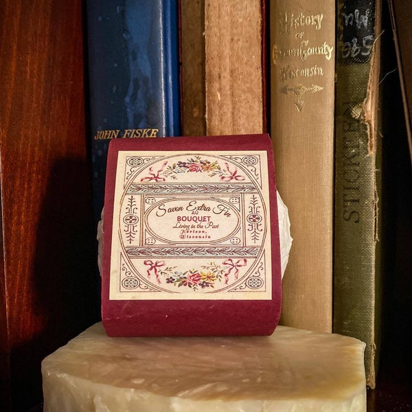 Savon au Bouquet---A Perfumed Soap-19th Century Recipe---Historical Tallow Soap