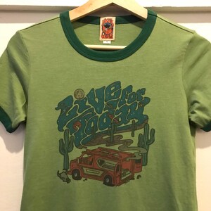 Women's Desert Vanners Green Ringer Tee - Etsy
