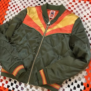 Olive Green Rising Sun Jacket image 5