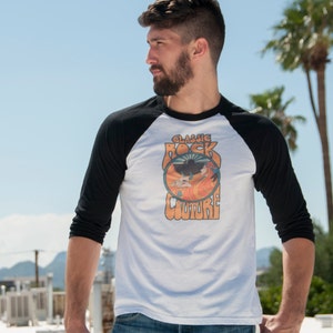 Mens Classic Rock Couture Baseball Tee 