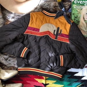 70s/80s vintage varsity jacket, Sundown Vintage