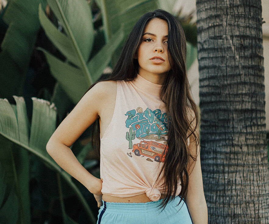 SALE Desert Vanners High Neck Tank Womens 70s Live for Today