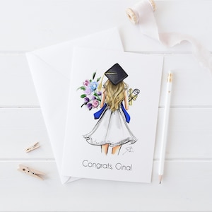 Personalized Graduation Card [ Graduation Card | Graduation Card For Her | College Graduation Gift | Graduation Gift | Grad Gifts ]