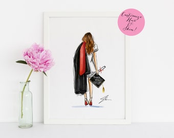 Vielen Dank, Weiter! [Personalisiertes Geschenk | Graduierung Geschenke für sie College |  Abitur Geschenke für ihre High School | Abschlussfeier]
