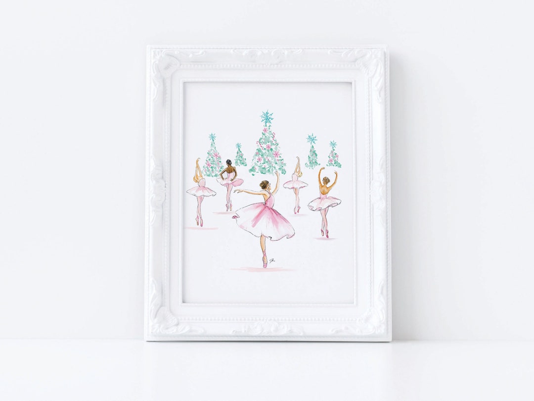 Art Print: Sugar Plum Fairy nutcracker Decor Nutcracker Art christmas