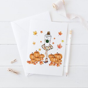 The PSL Card (Card)( Birthday Cards - Fall Card - Greeting Card) By Melsy's Illustrations