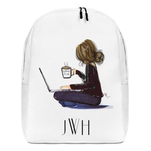 Personalized Backpack: Late Night Backpack (Back to school l Backpack) By Melsy's Illustrations