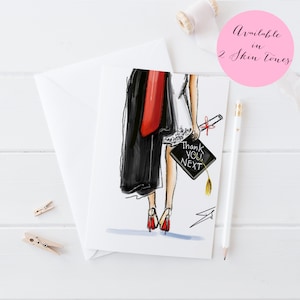 Vielen Dank, Weiter! (Karte) (Abschlusskarte - Abschlussdruck - College-Abschlussgeschenk - Abschlussgeschenk benutzerdefinierte) Von Melsy's Illustration's