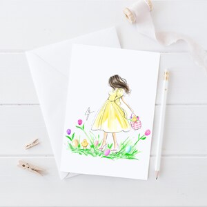 Carte de Pâques de poussins chics | Art de Pâques |  Étiquette pour panier de Pâques | Oeuf de Pâques SVG | Papier peint Art déco | Paniers de Pâques