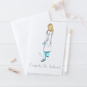 Die Doctor Grade Card [Doktor-Abschlusskarte - Benutzerdefinierte Abschlusskarte - Abschlusskarte der medizinischen Abteilung | Abschlusskarte für Doktor]