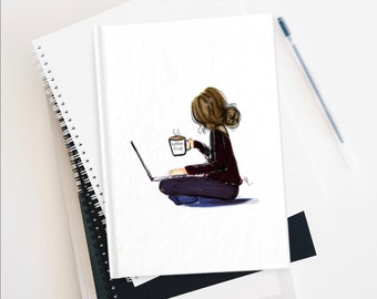 Late Night  (Hardcover Journal) (Fashion Illustrations l Personal Journal l Hardcover Diary) By Melsy's Illustrations