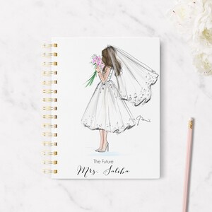 The Future Mrs. Notebook | Custom Wedding Notebook | Cute Notepad | Wedding Journal | Bridal gift |  Bridal Shower | Bridal Hanger