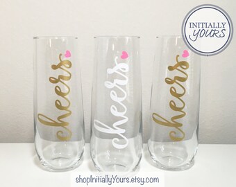 cheers champagne etsy