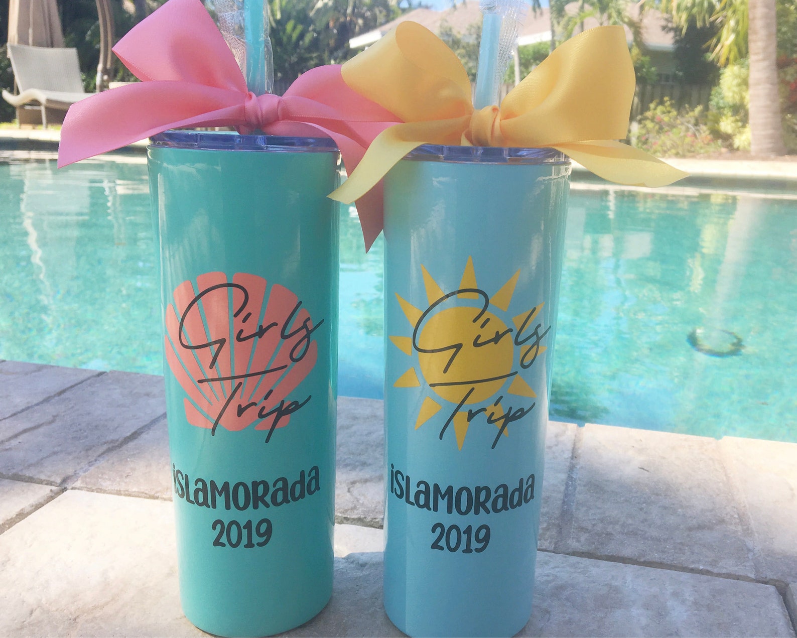 Personalized Girls Trip Cups Customizable Girls Weekend Etsy