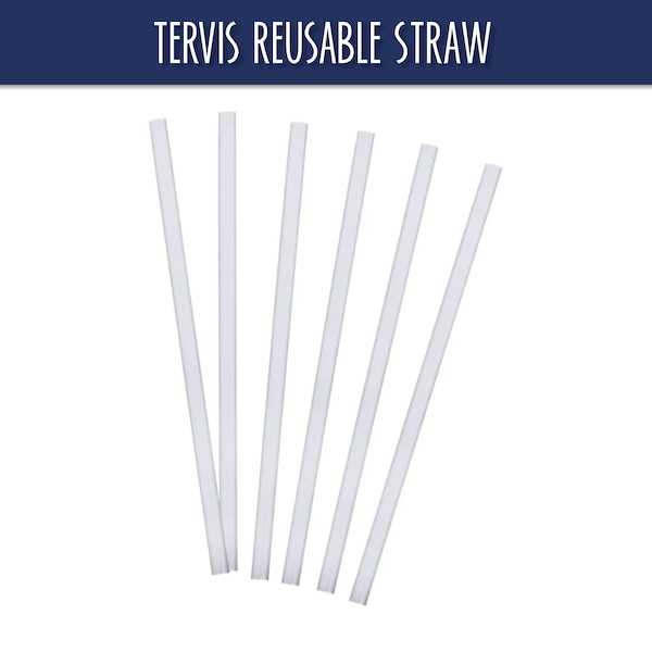 Tervis Reusable 10in Clear Straw