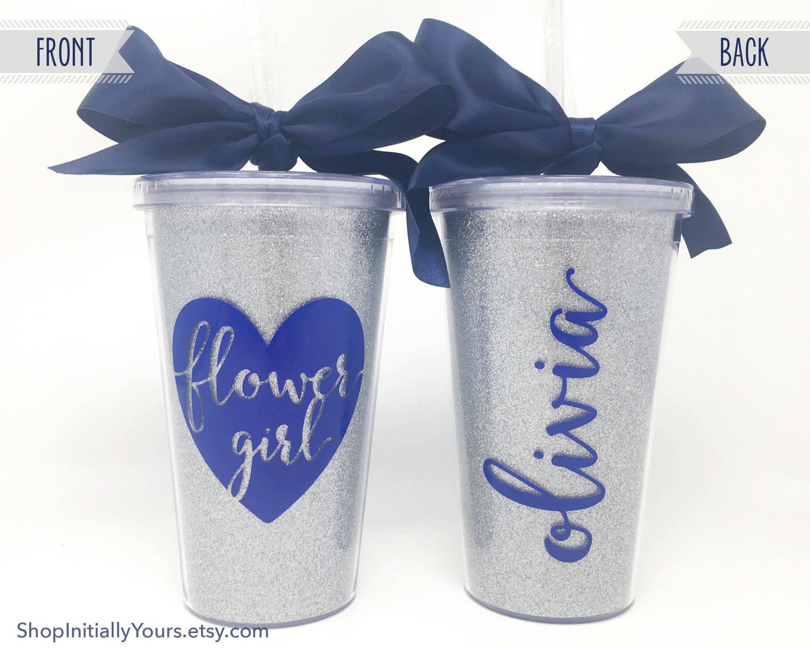 Personalized Flower Girl Cup Flower Girl Gift Idea Custom Etsy