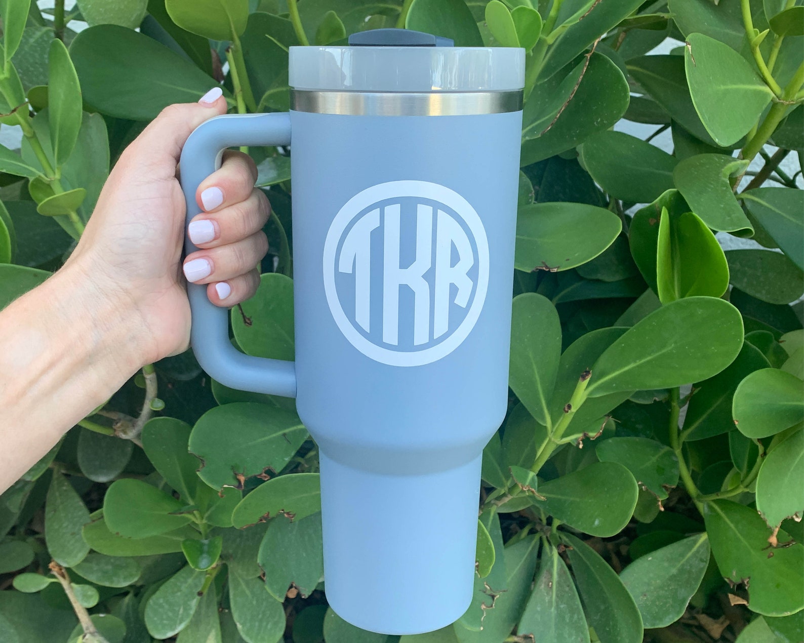 Personalized Name Vinyl Decal for 40oz Tumbler Water Cup Custom Vinyl ...