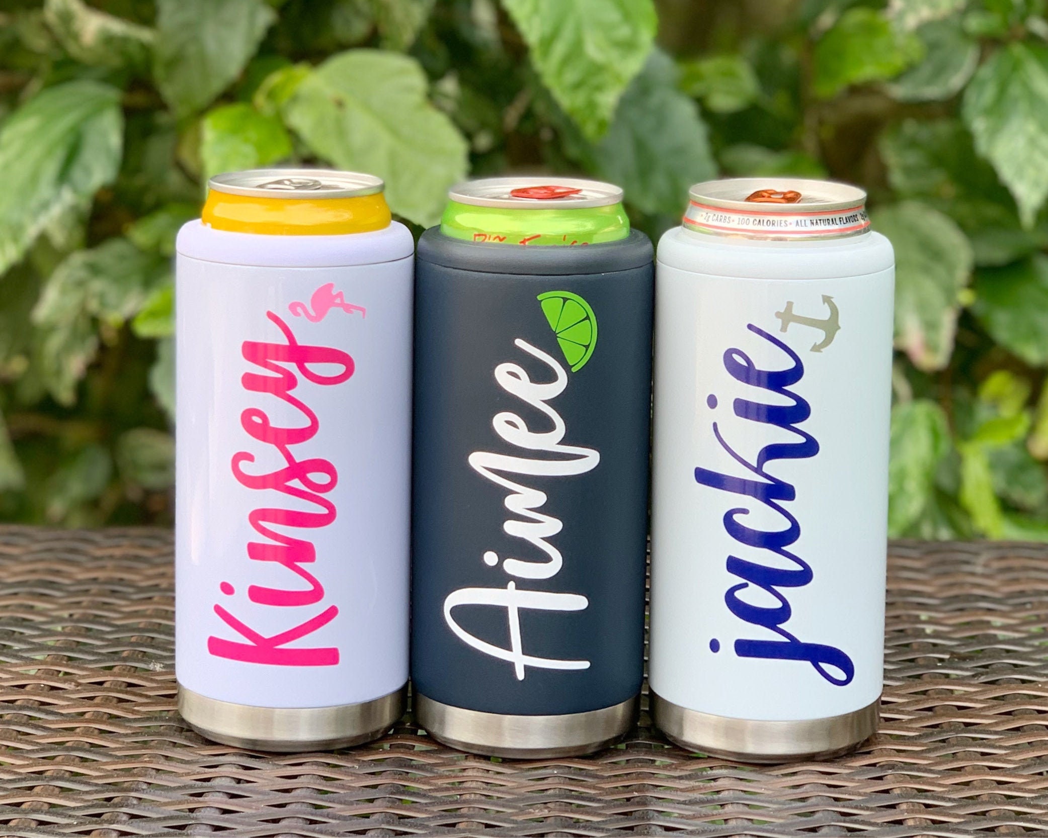 Drink Sleeve Glitter Slim Can Cooler Personalized Can Cooler Stainless Steel Can Cooler Skinny Can Cooler Drink Sleeve Glitter Slim Can Cooler Personalized Can Cooler Stainless Steel Can Cooler Skinny Can Cooler