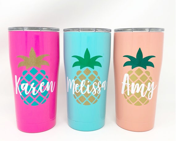 yeti pineapple tumbler
