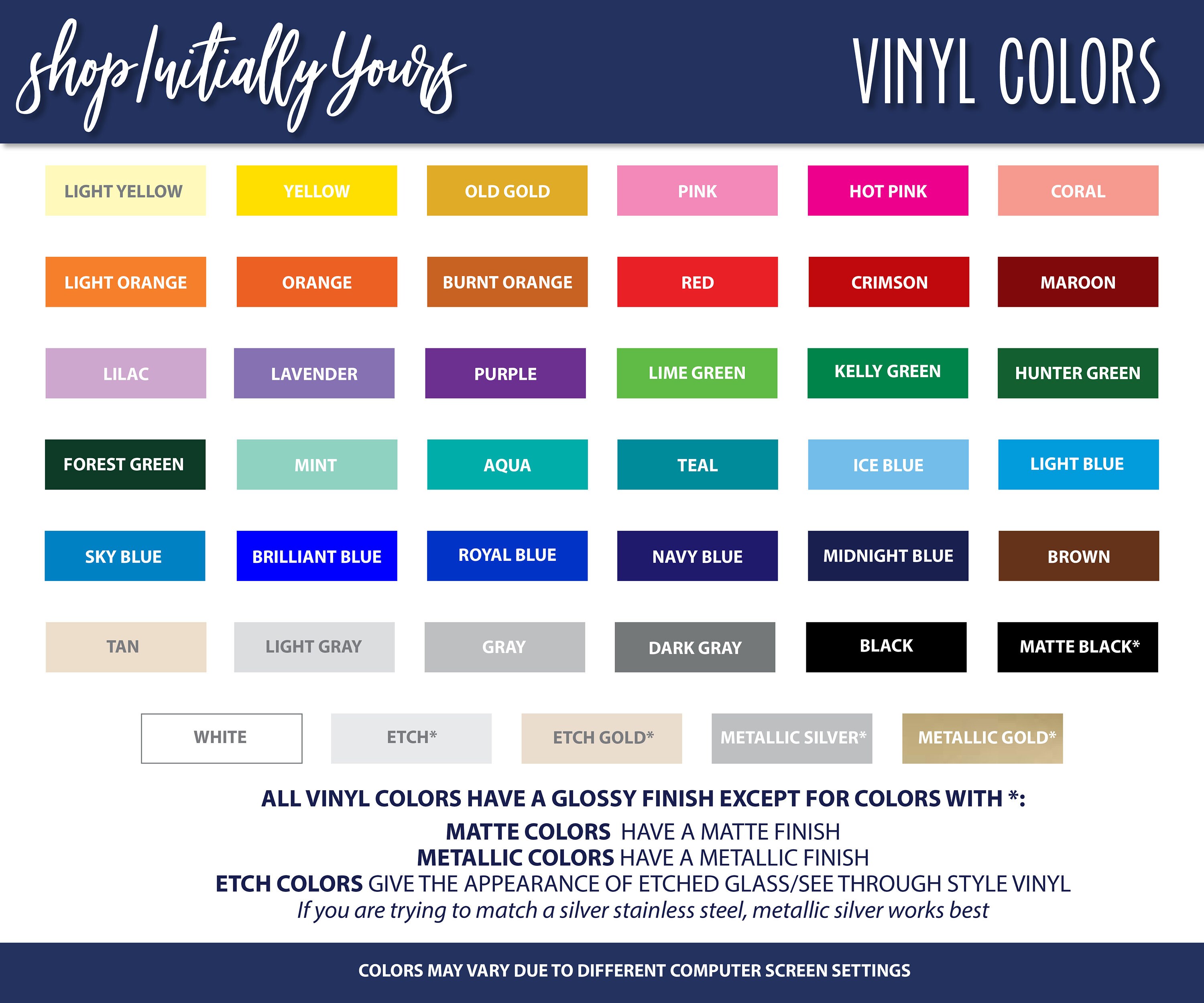 Personalized Decal for Yeti Custom Name Vinyl Stickers for Etsy