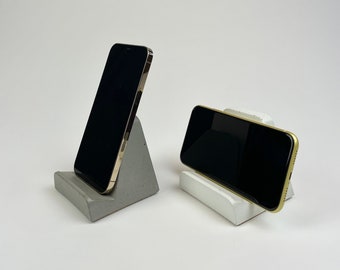 Concrete Phone Holder horizontal and Vertical Phone Stand iPad