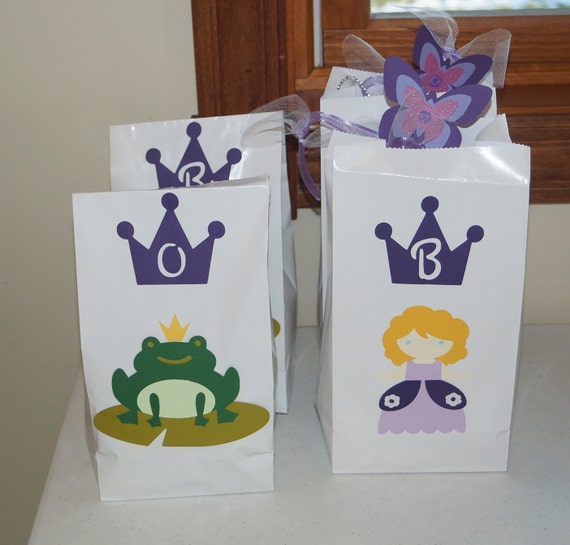 Items similar to Princess Party Favor Bags on Etsy