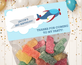 Airplane Party Favors, Pilot Party Favors, Airplane Birthday Party, Trains Planes and Cars Party, Automobile Birthday Party, Birthday Favors