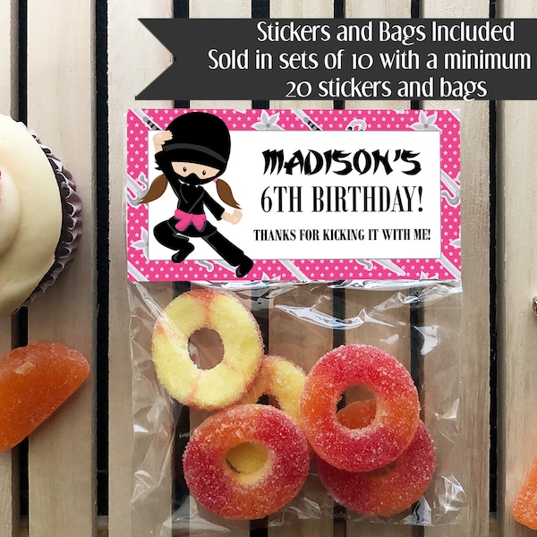 Ninja Birthday Party, Ninja Birthday Favors, Ninjas, Ninja Party Favors, Ninja Party, Spy Party, Spy Birthday Favors, Boys and Girls