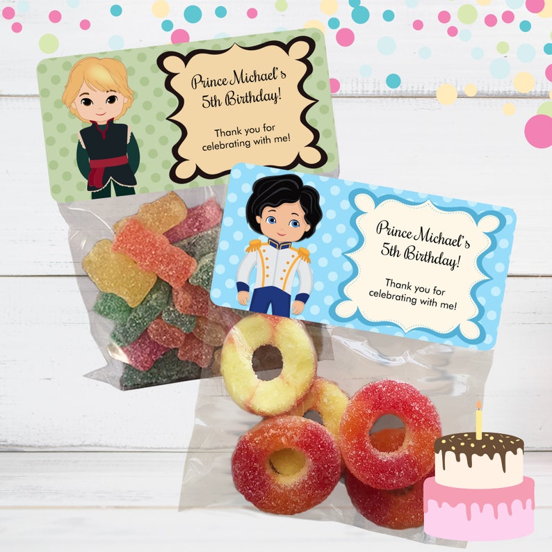 Frozen Stickers and Treat Bags, Frozen Birthday Favors, Princess Elsa Stickers, Princess Anna Stickers, Frozen Party Favor Bags, Kristoff Krisoff Only