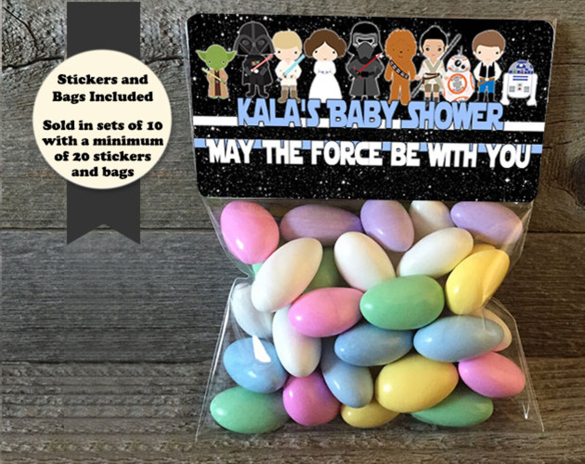 Jedi Baby Shower Star Wars Baby Shower Star Wars Birthday Etsy
