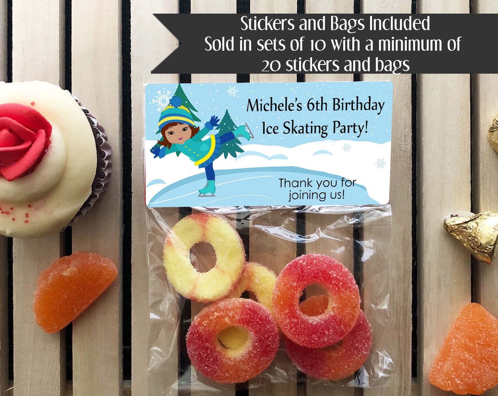 Ice Skating Party Ice Skating Party Favors Ice Skate Party Etsy