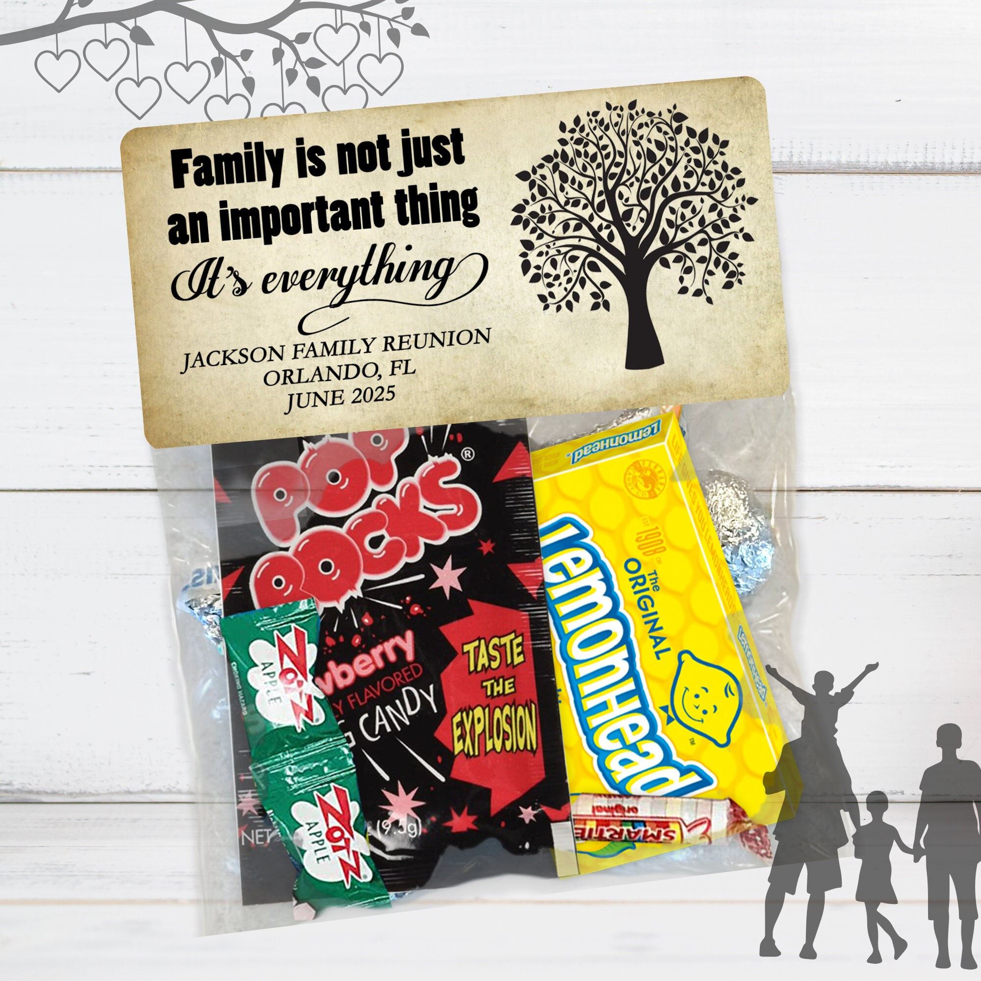 Family Reunion Favors