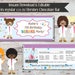 Editable Scientist Candy Bar Wrappers, Science Party Favors, Science ...
