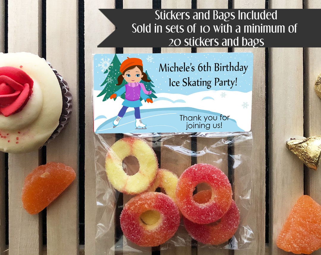 Ice Skating Party Ice Skating Party Favors Ice Skate Party Etsy