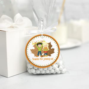 Give Thanks, Thanksgiving Stickers, Turkey Stickers, Thanksgiving Favors, Thanksgiving Party Favors, Holiday Stickers, Turkeys, Editable